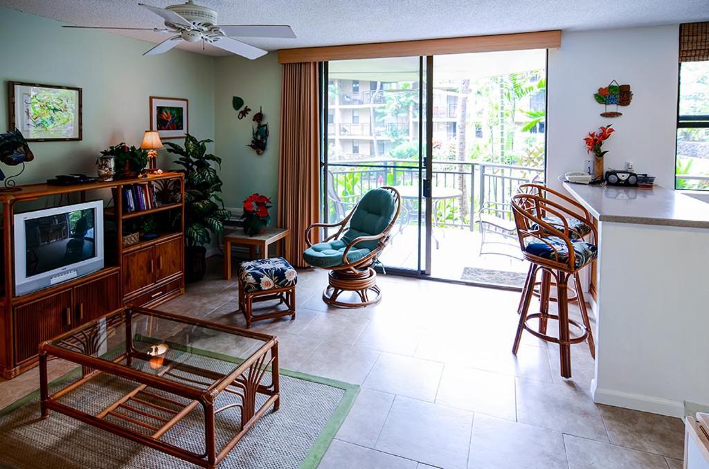 Oceanview Kailua-Kona Condo With Private Balcony! Bagian luar foto